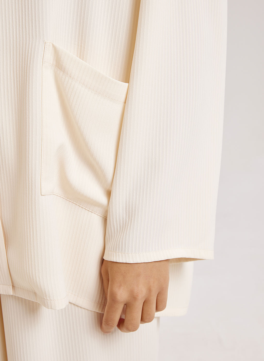 Texture Pajama Top