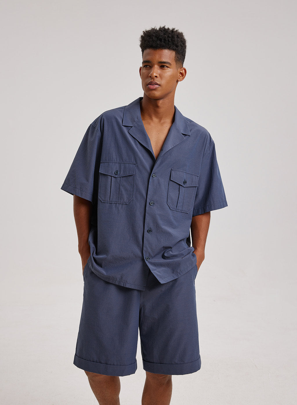 Boyfriend Flap Pocket Shirt