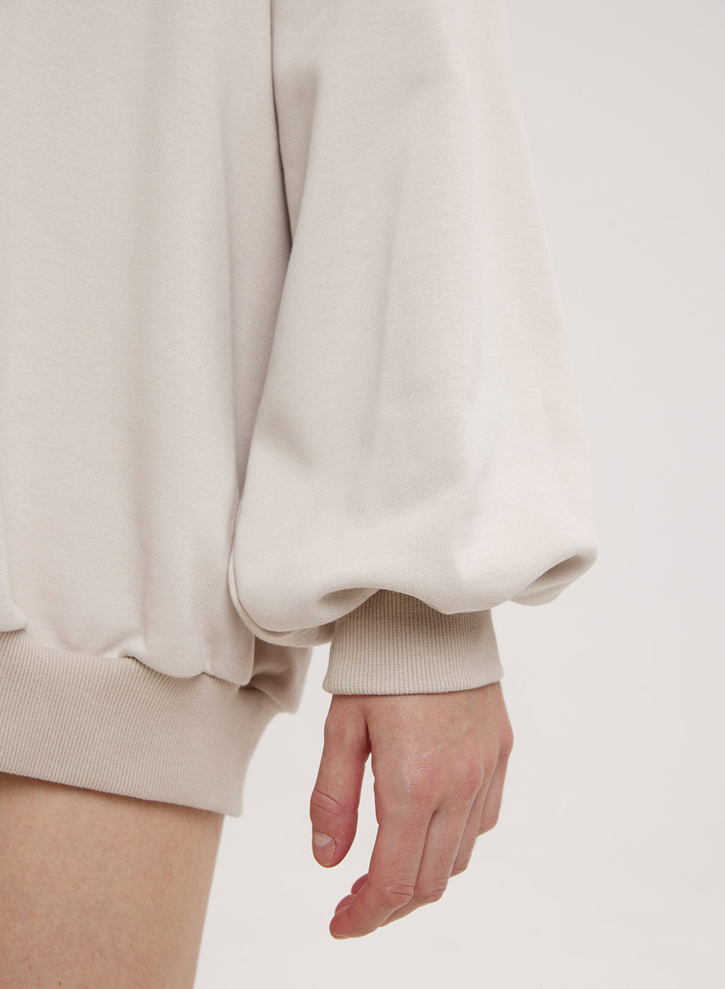 Gathered Sweatshirt