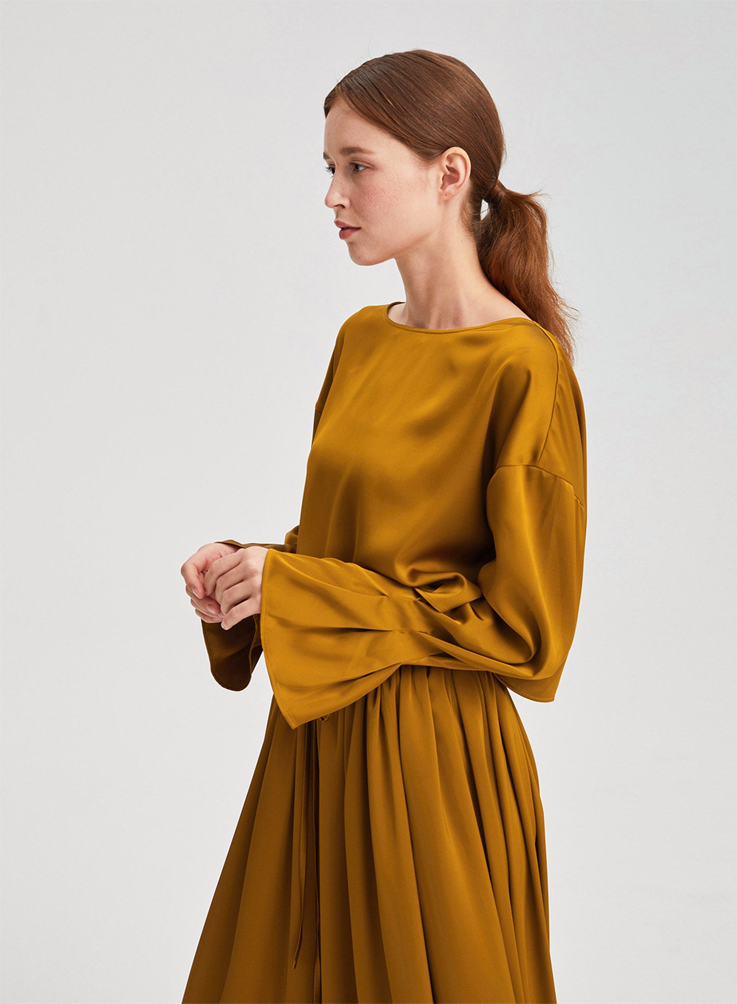 Flounce Crop Top