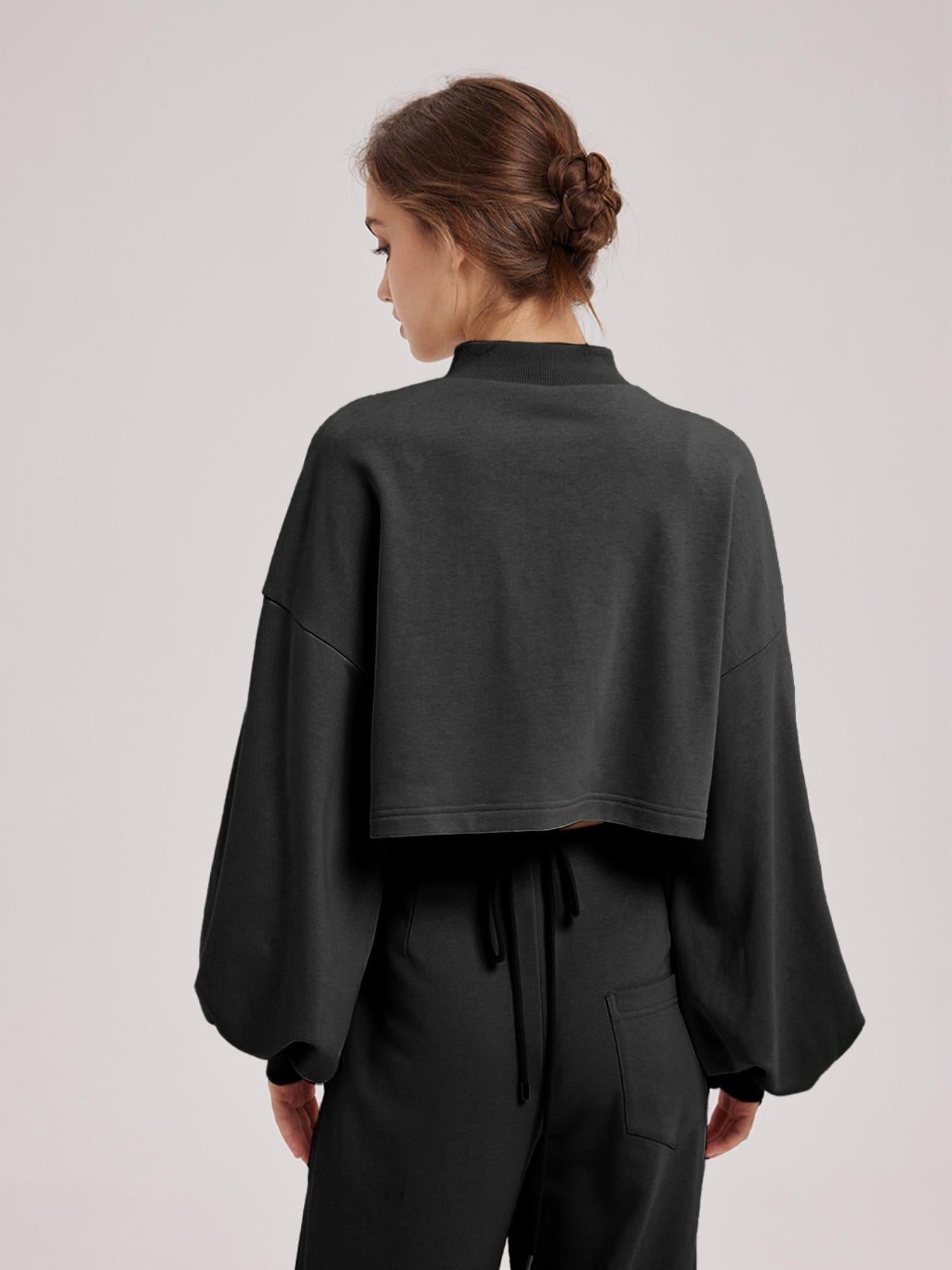 Crew Neck Crop Top