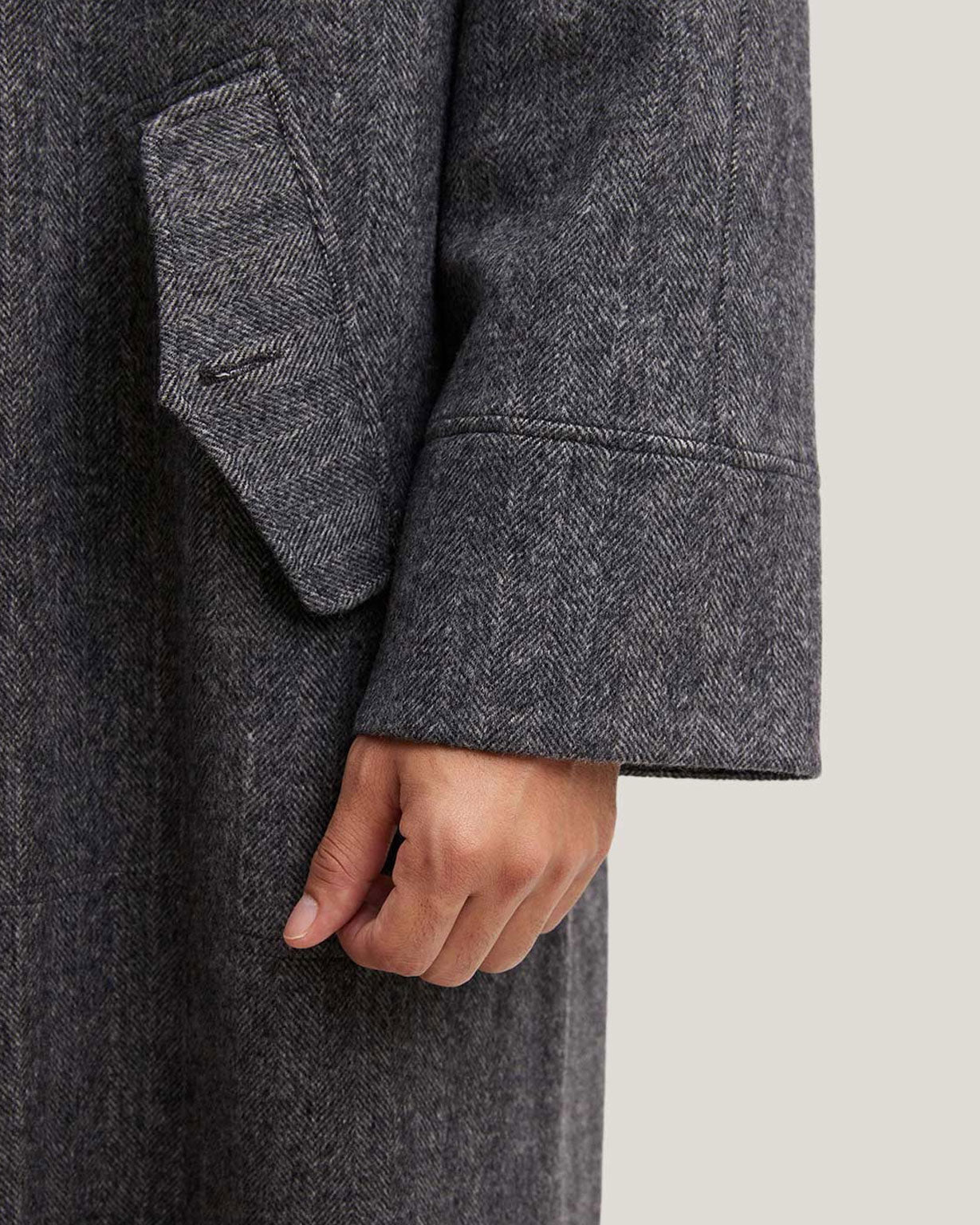 1 × Pure Wool Overcoat