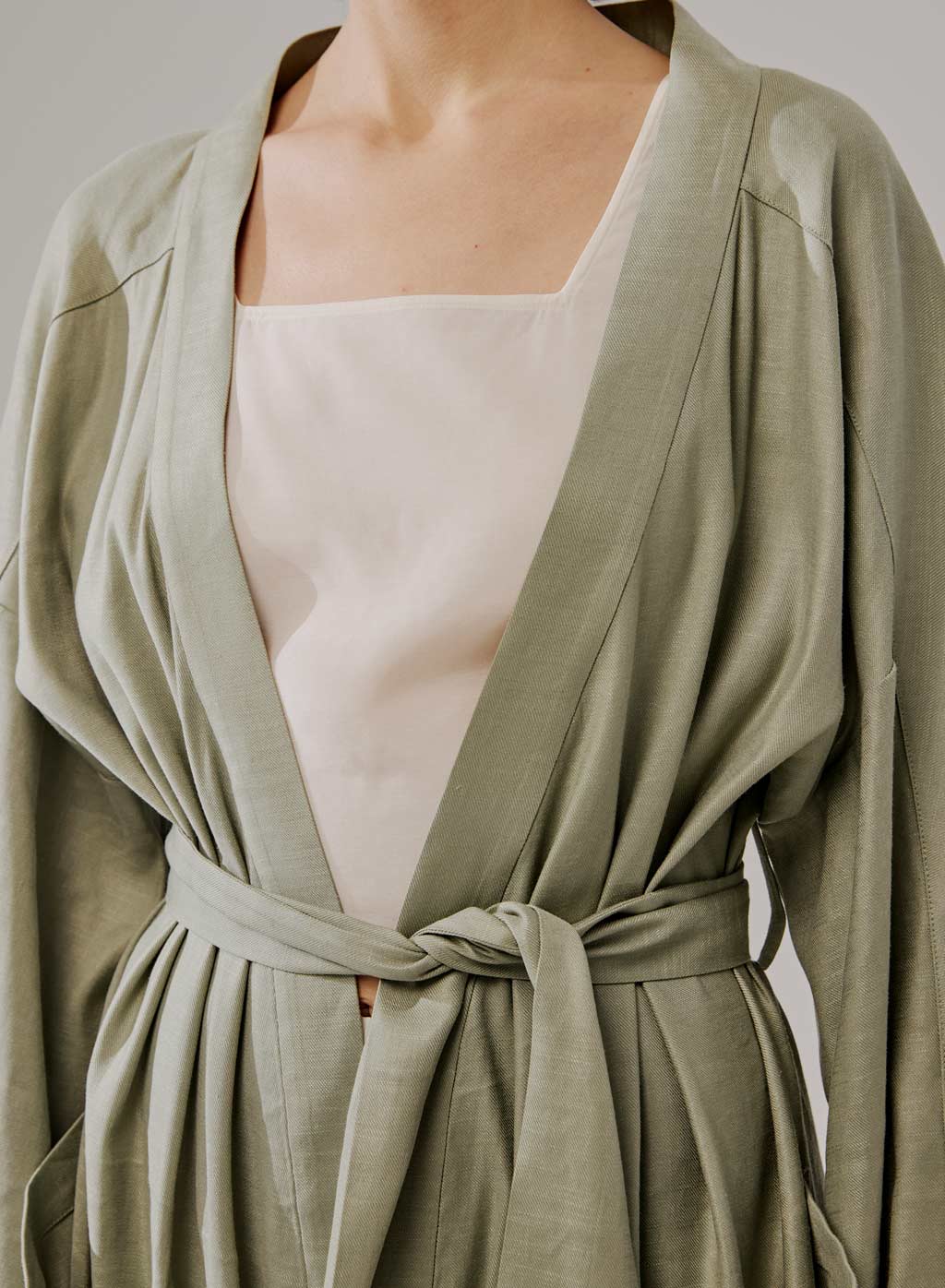Flowy Linen Robe