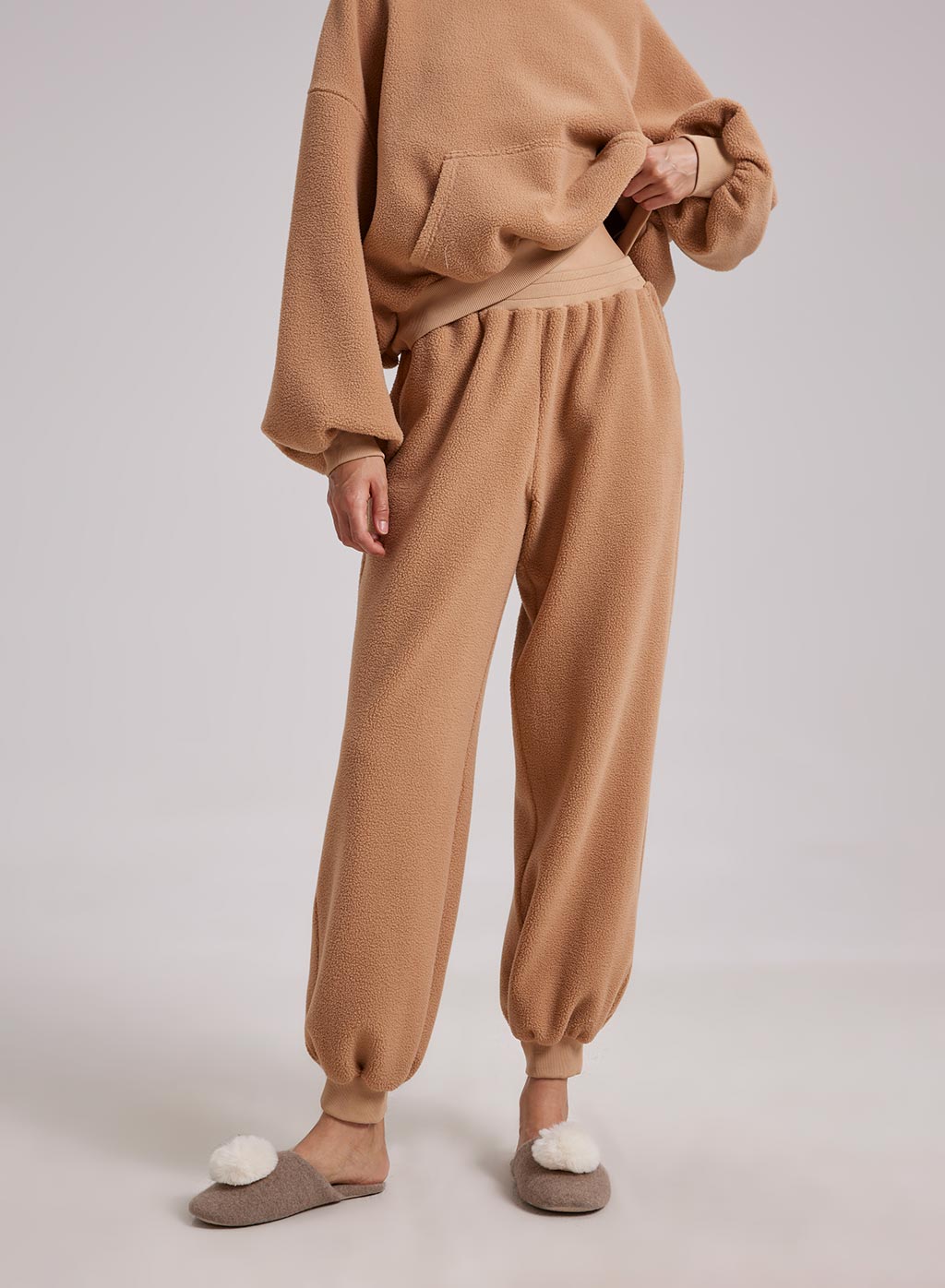 Fuzzy Bear Joggers