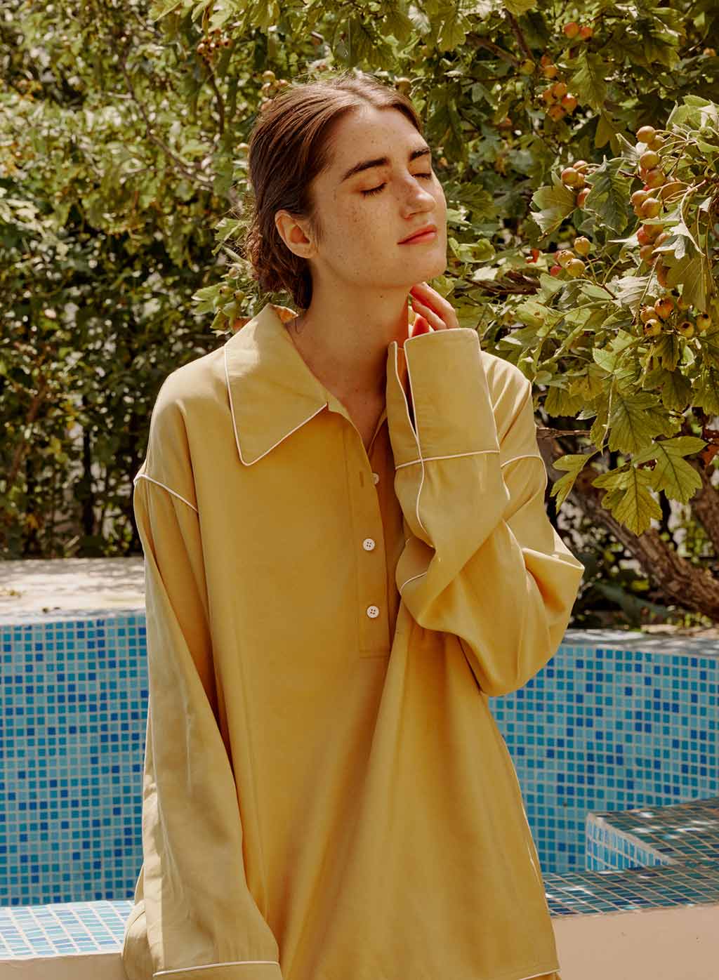 Giselle Long Sleeve Pajama Top