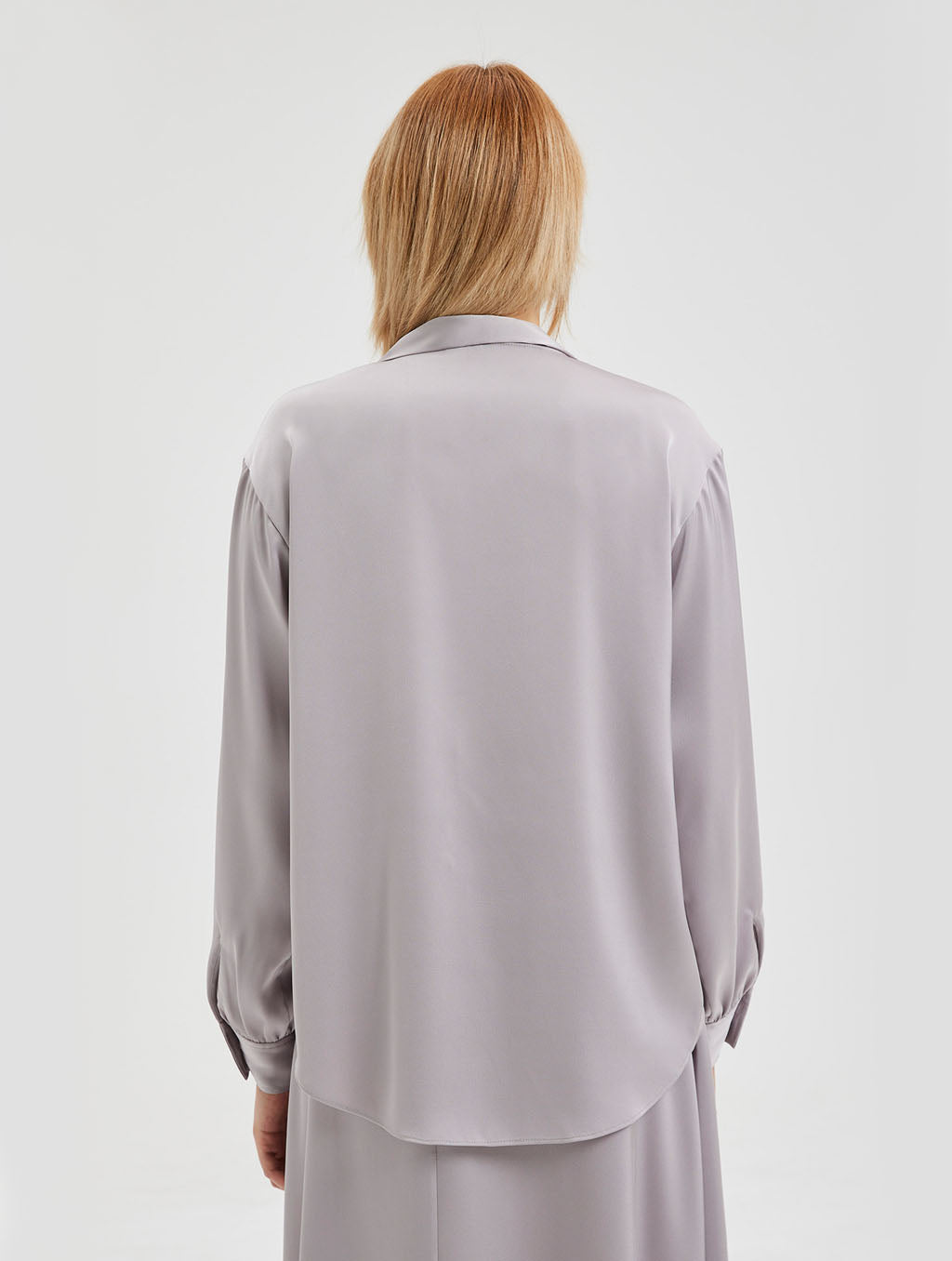 Scarf Neck Blouse