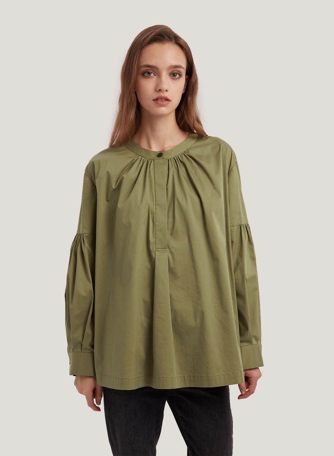 Blend Loose-Fit Blouse