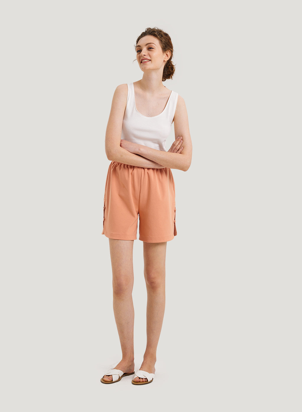 Button Lounge Shorts